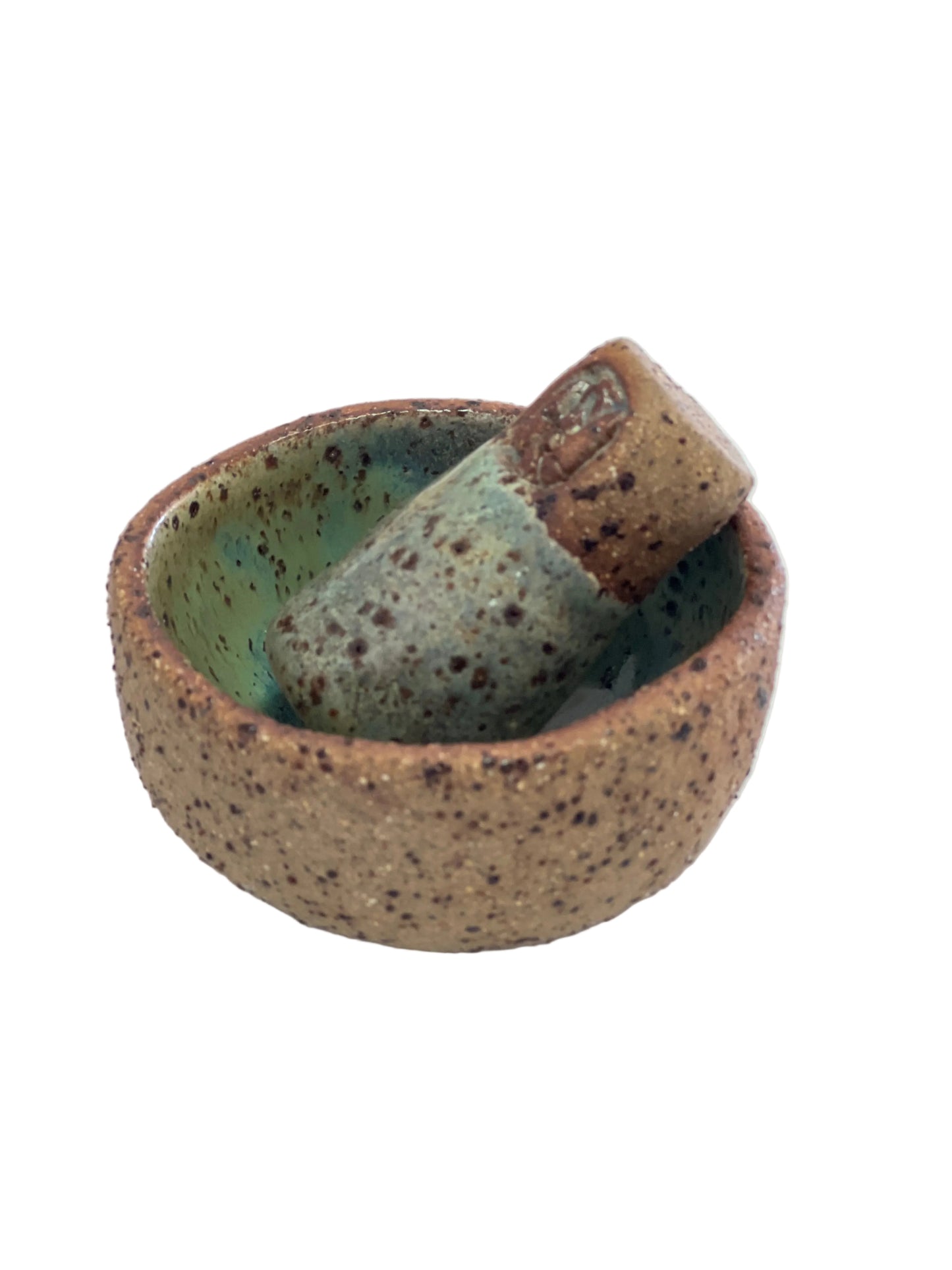 mini ceramic mortar and pestle