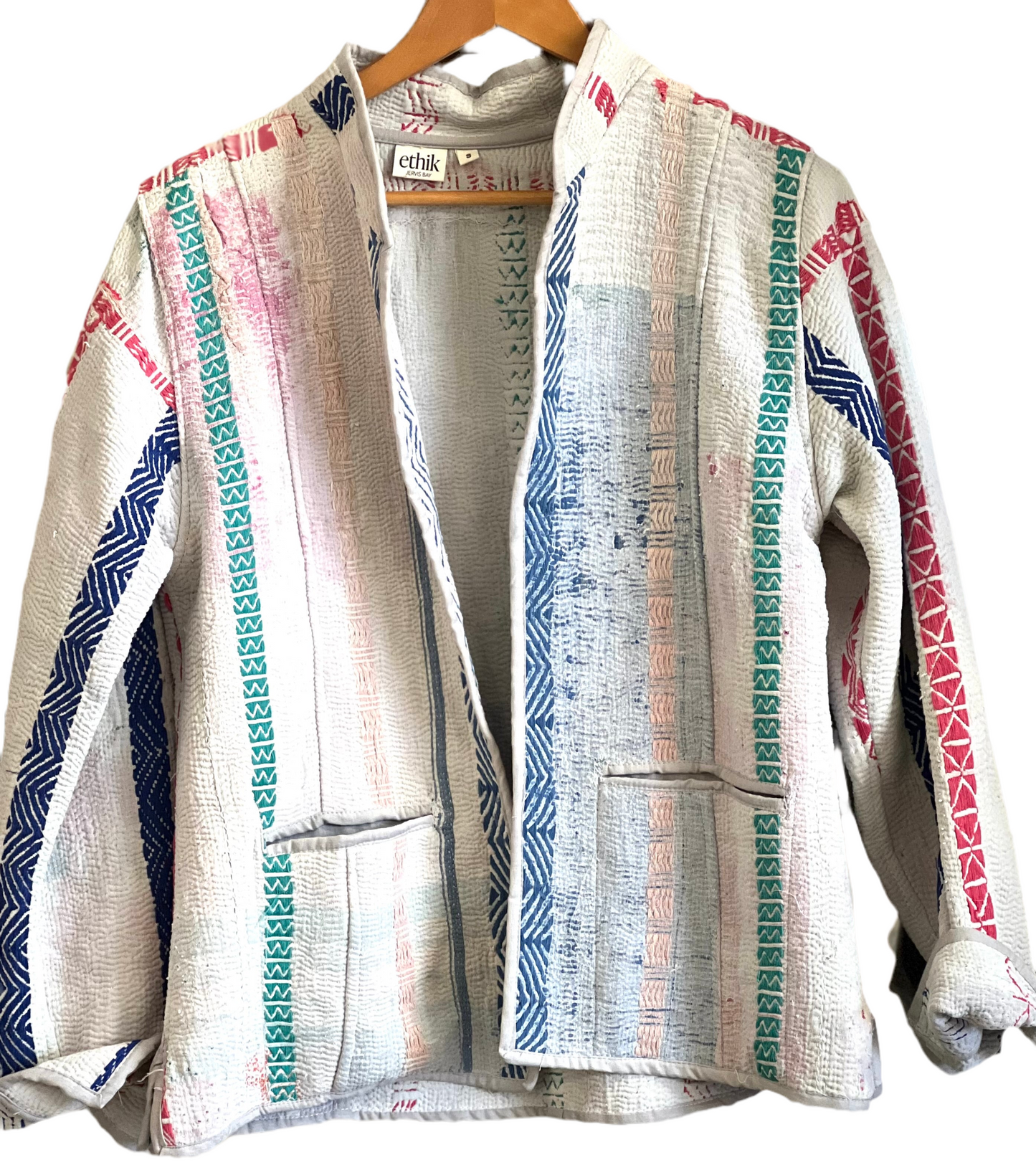 ethik || vintage kantha jacket