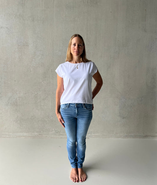 ethik organic cotton || scoop neck tee