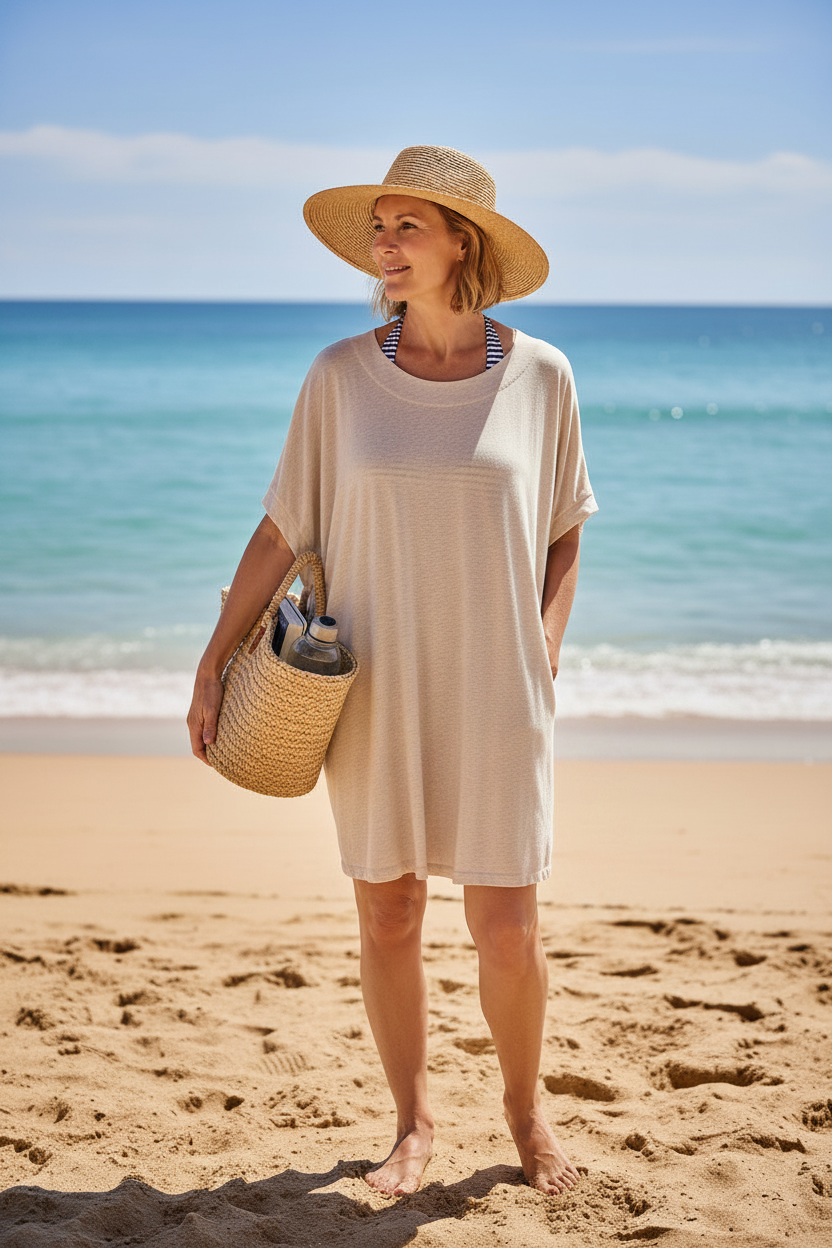 ethik organic cotton || beach dress