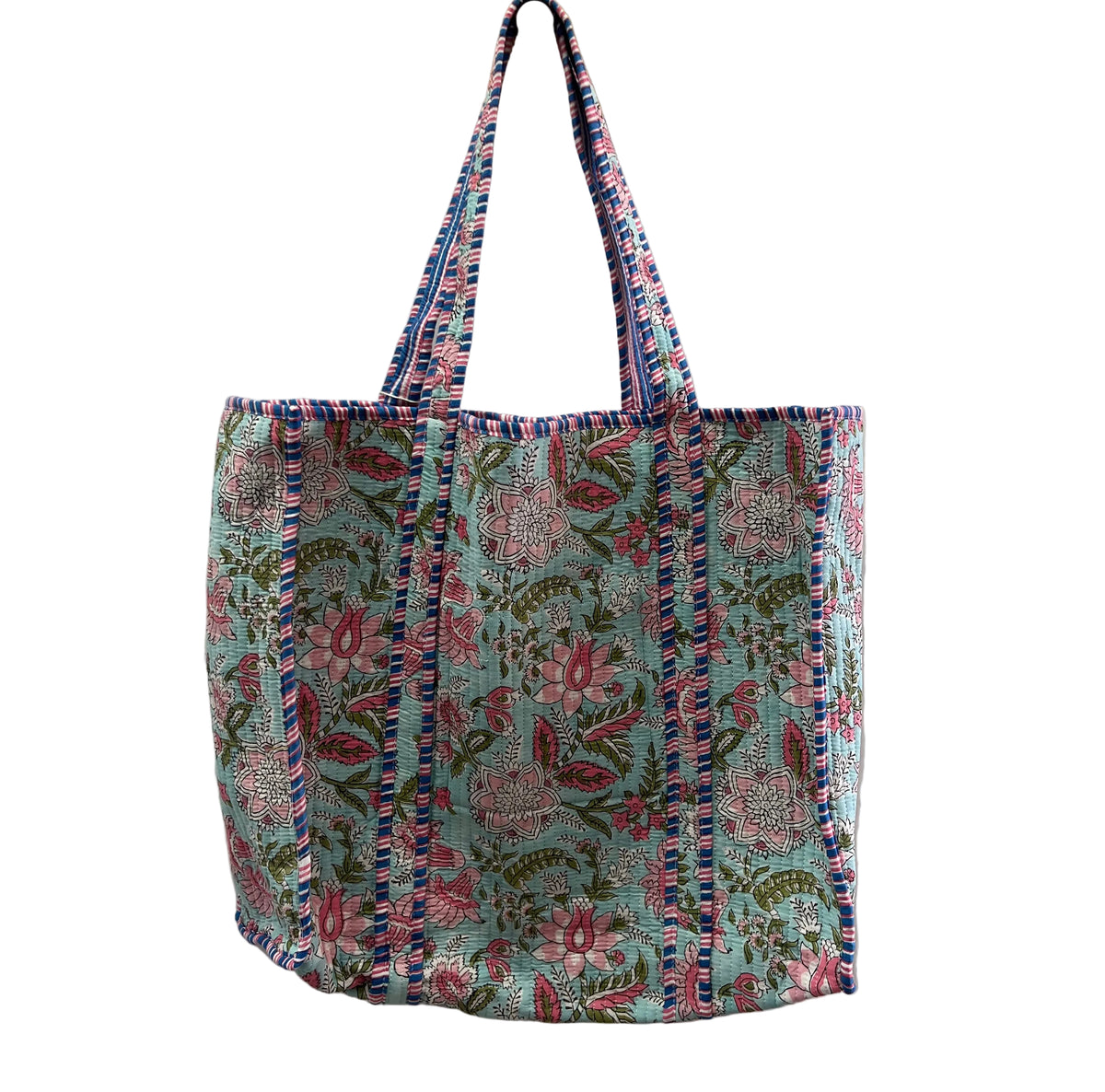 ethik hand block cotton || tote bag