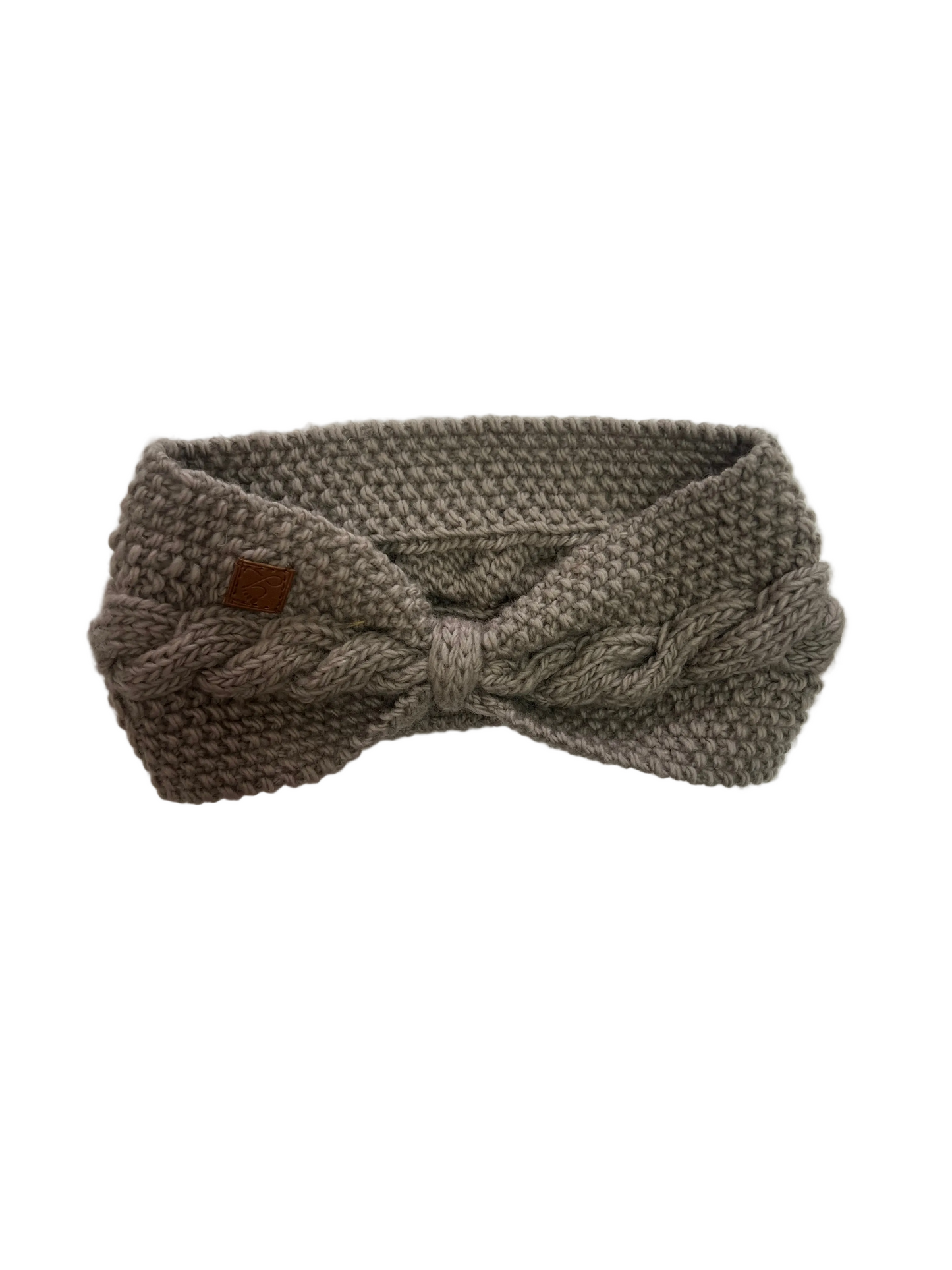 ethik merino wool || front knot headwarmer