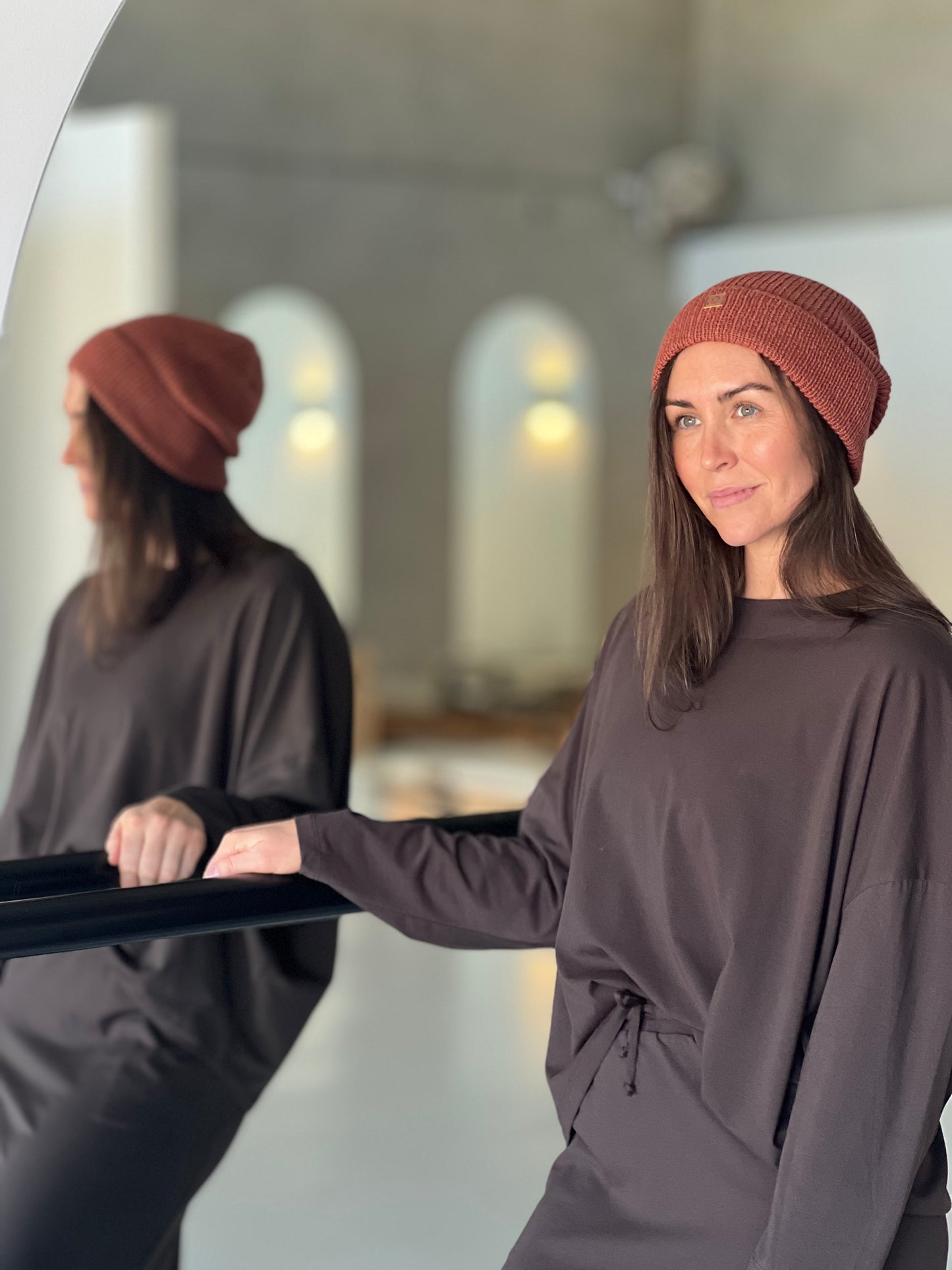 ethik organic cotton || long sleeve oversized tee