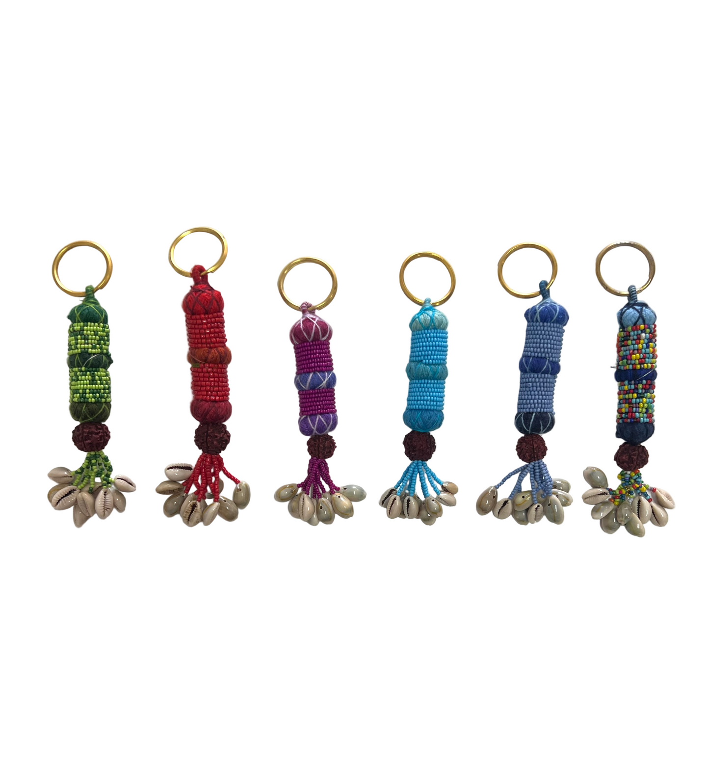 Anokhi || shell keyring