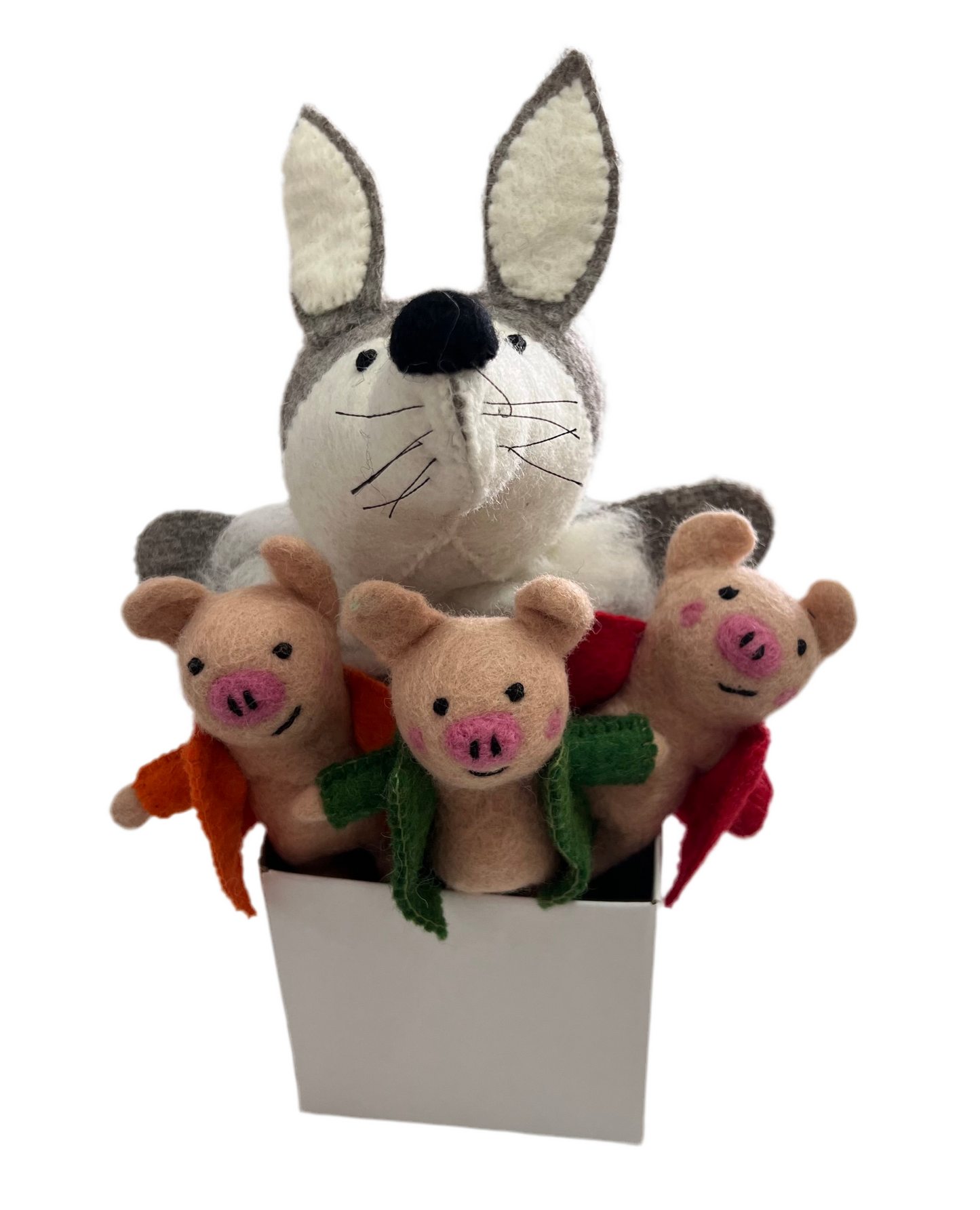 ethik felt || new wolf with 3 little pigs