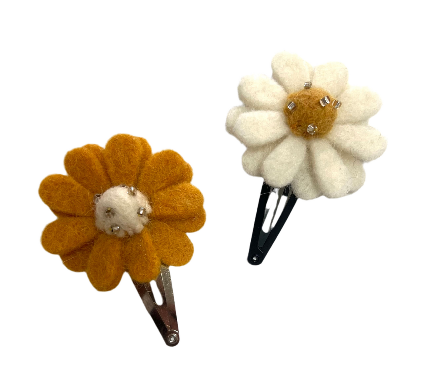 ethik felt || flower clips