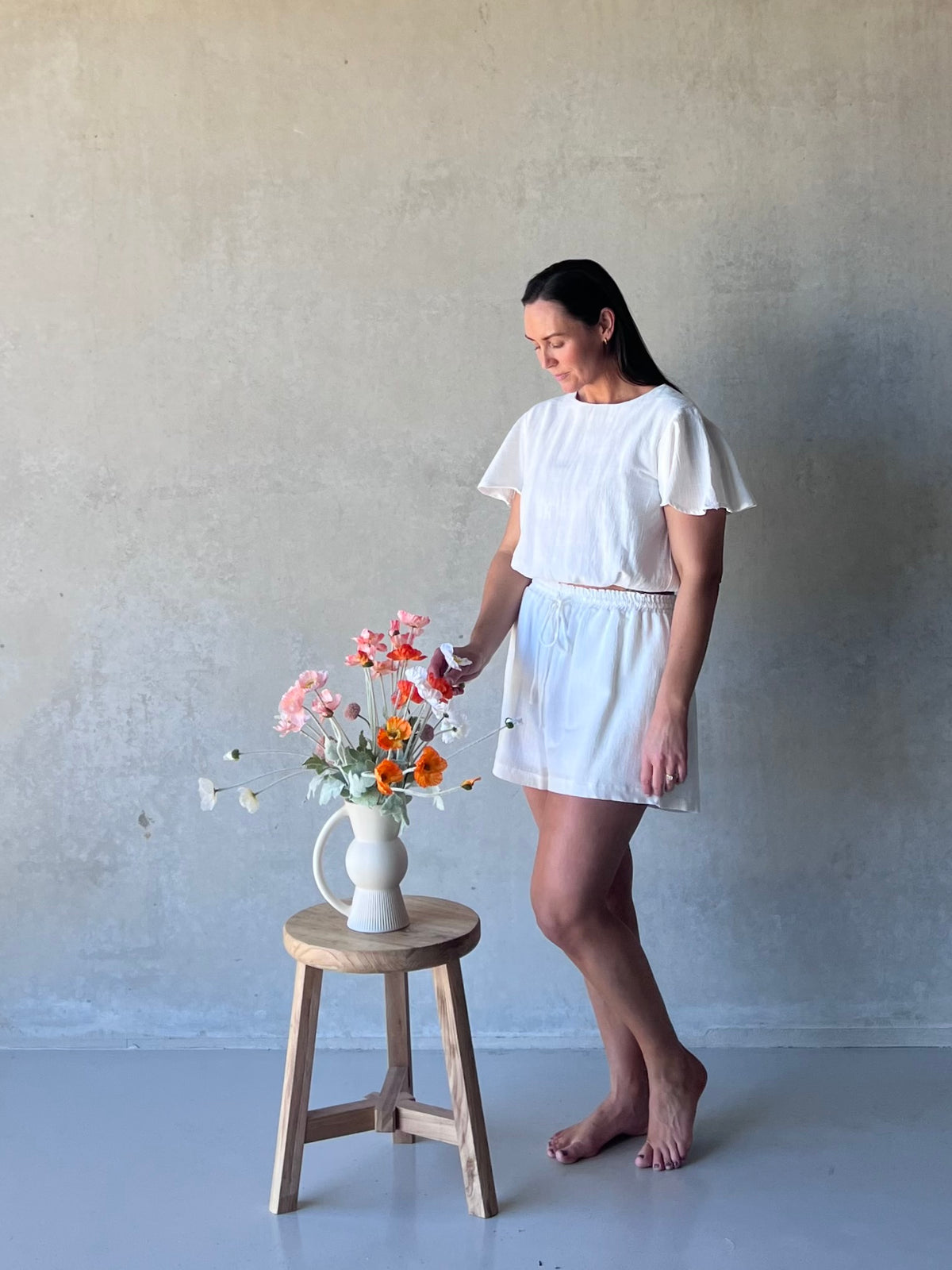 ethik cotton || madeline top