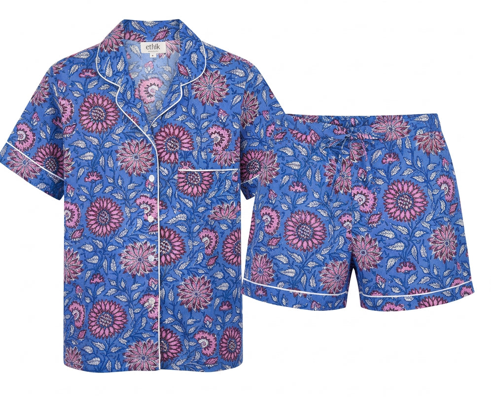 ethik pyjama set|| hand printed