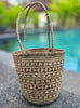 “Pandan leaf” beach basket