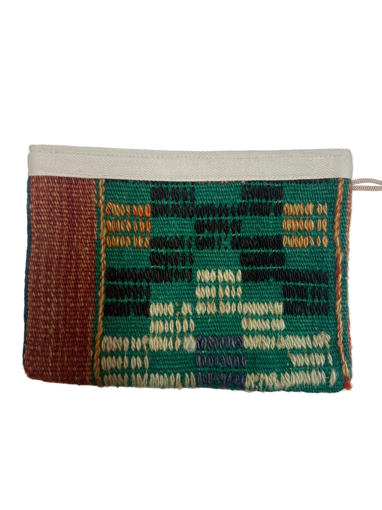 Turkish up-cycled carpet || clutch purse