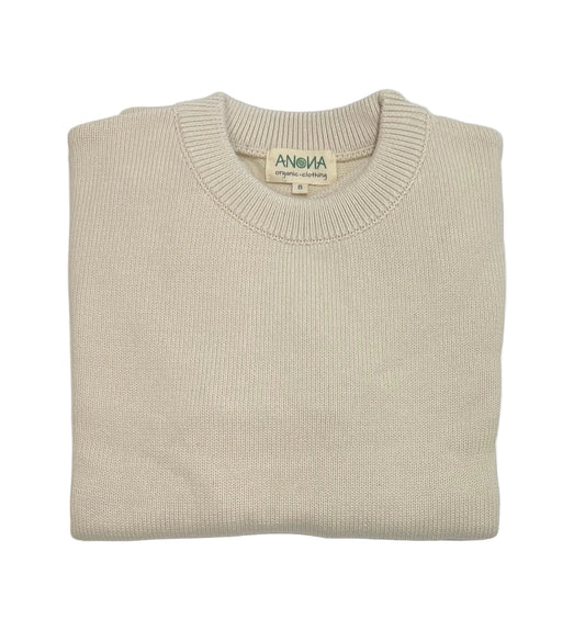 anona organic cotton || unisex knit jumper