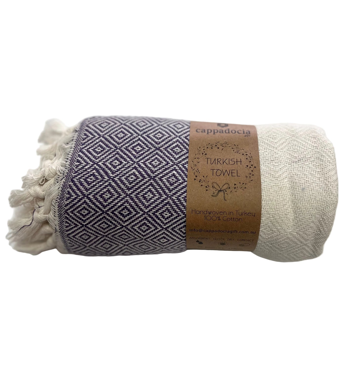 Turkish Towel || diamond weave