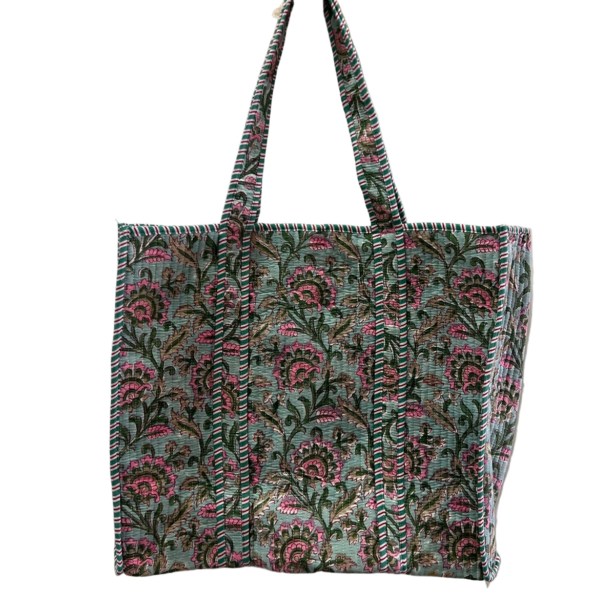 ethik hand block cotton || tote bag