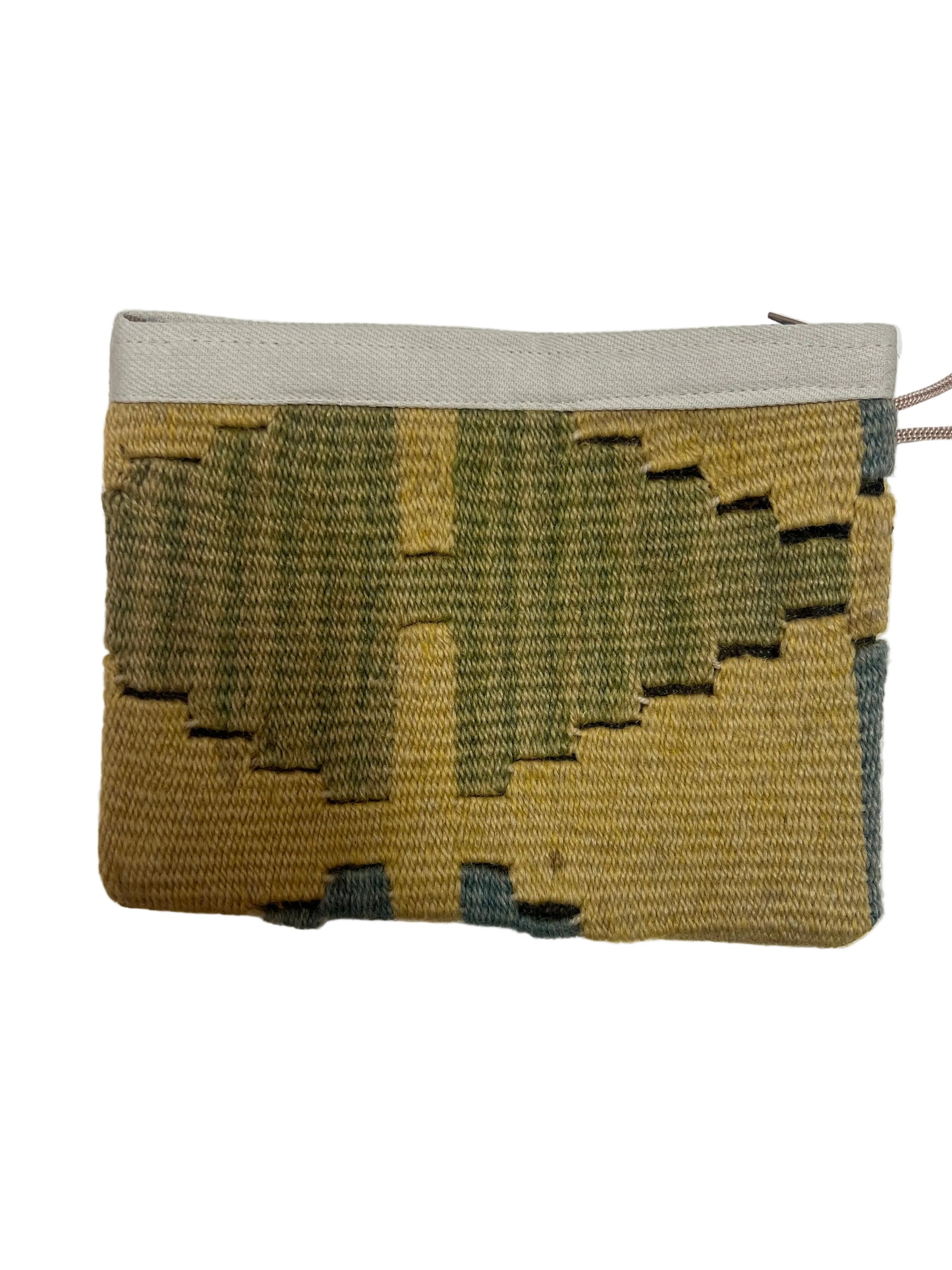 Turkish up-cycled carpet || clutch purse