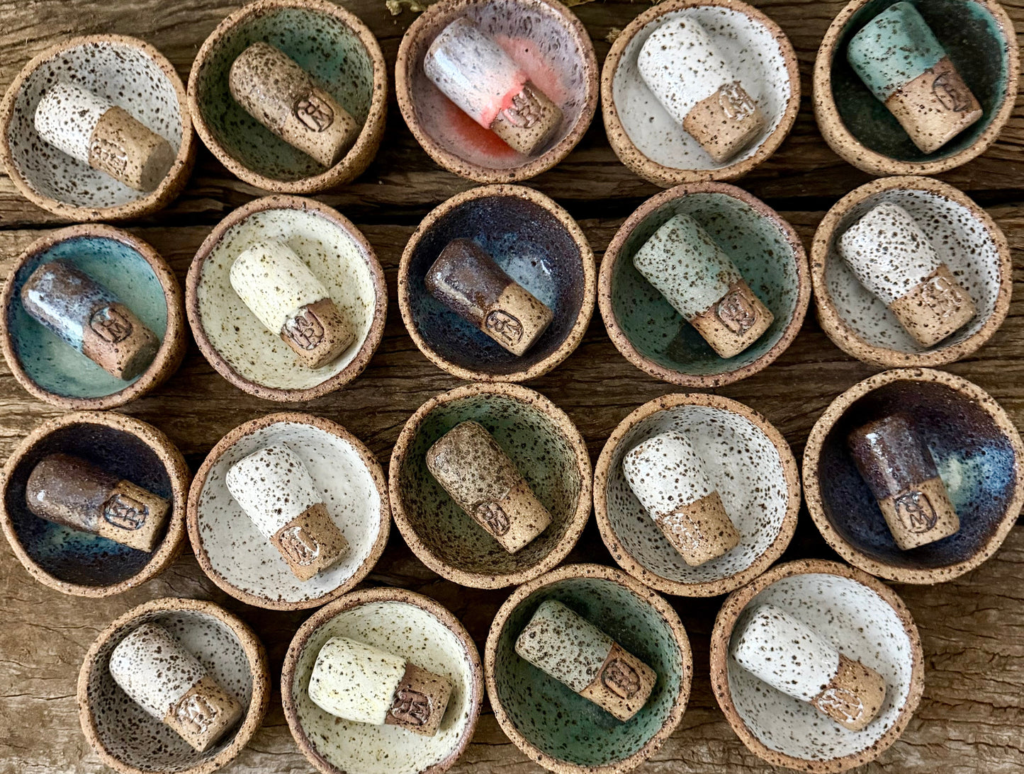 mini ceramic mortar and pestle
