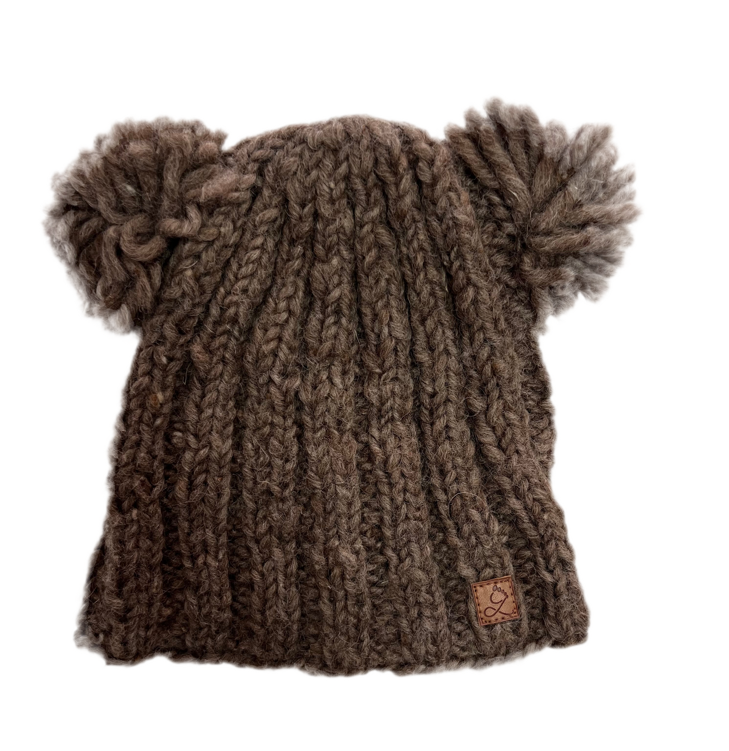 ethik beanie || kids double pom pom