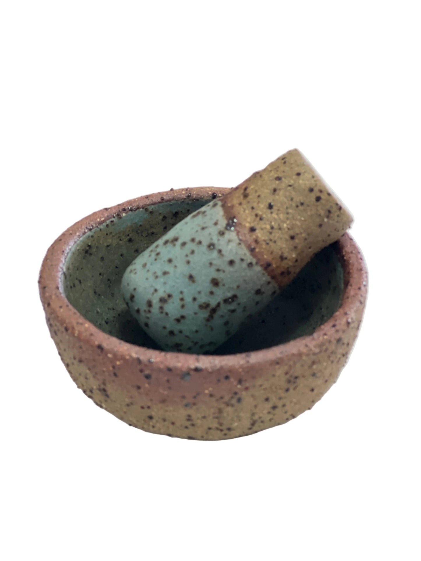 mini ceramic mortar and pestle