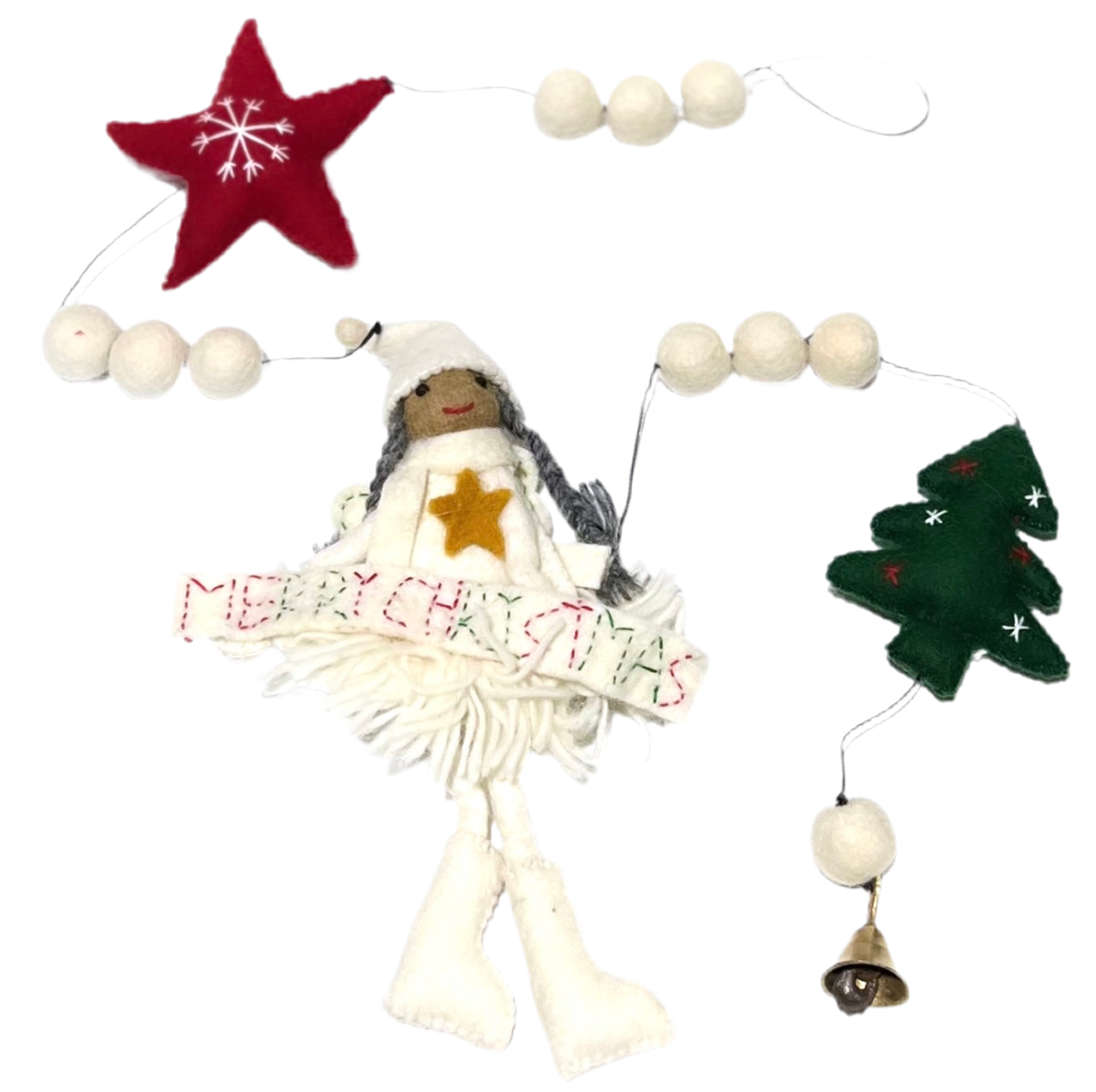 ethik felt || xmas fairy garland