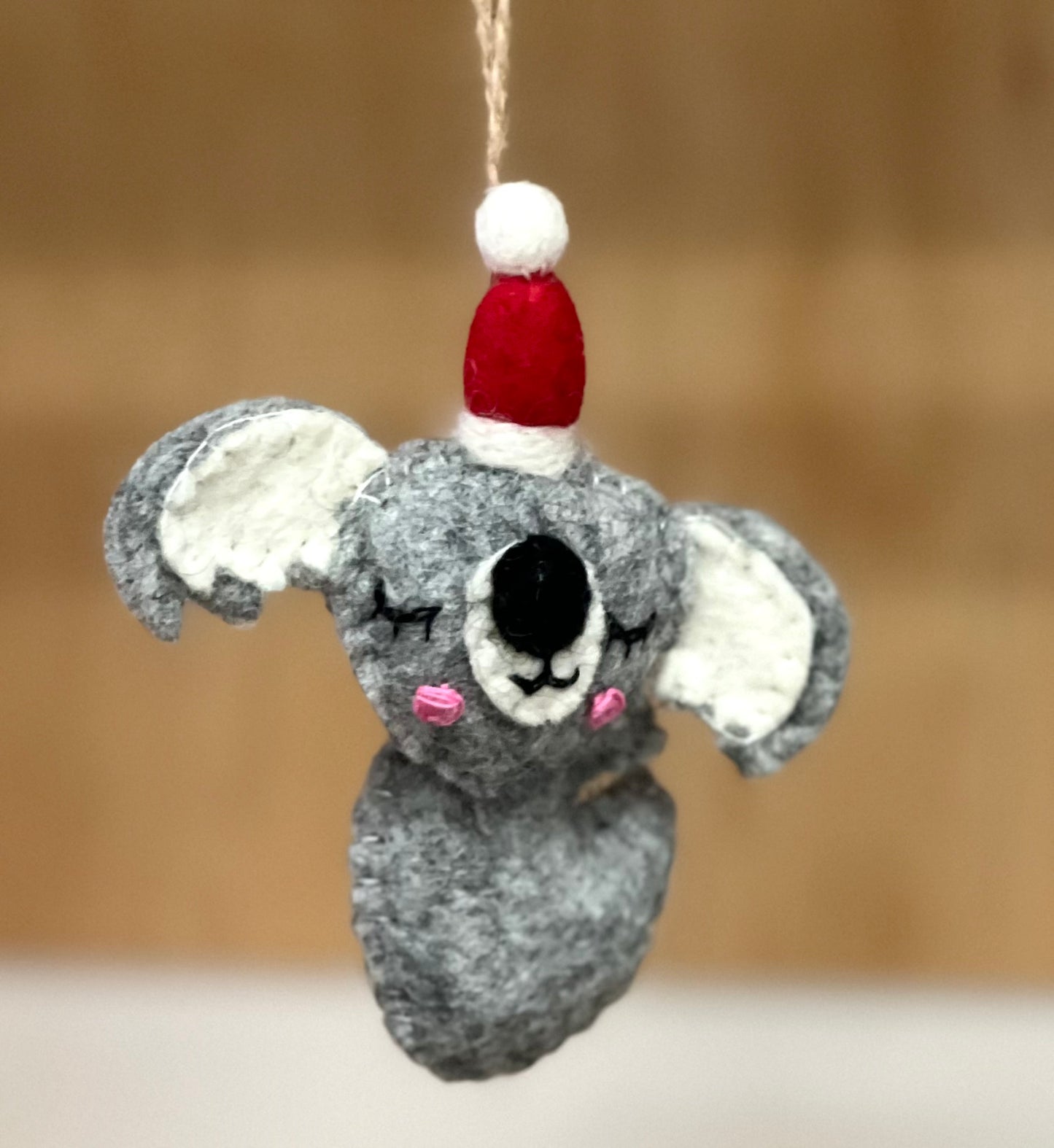 ethik felt || xmas koala decoration