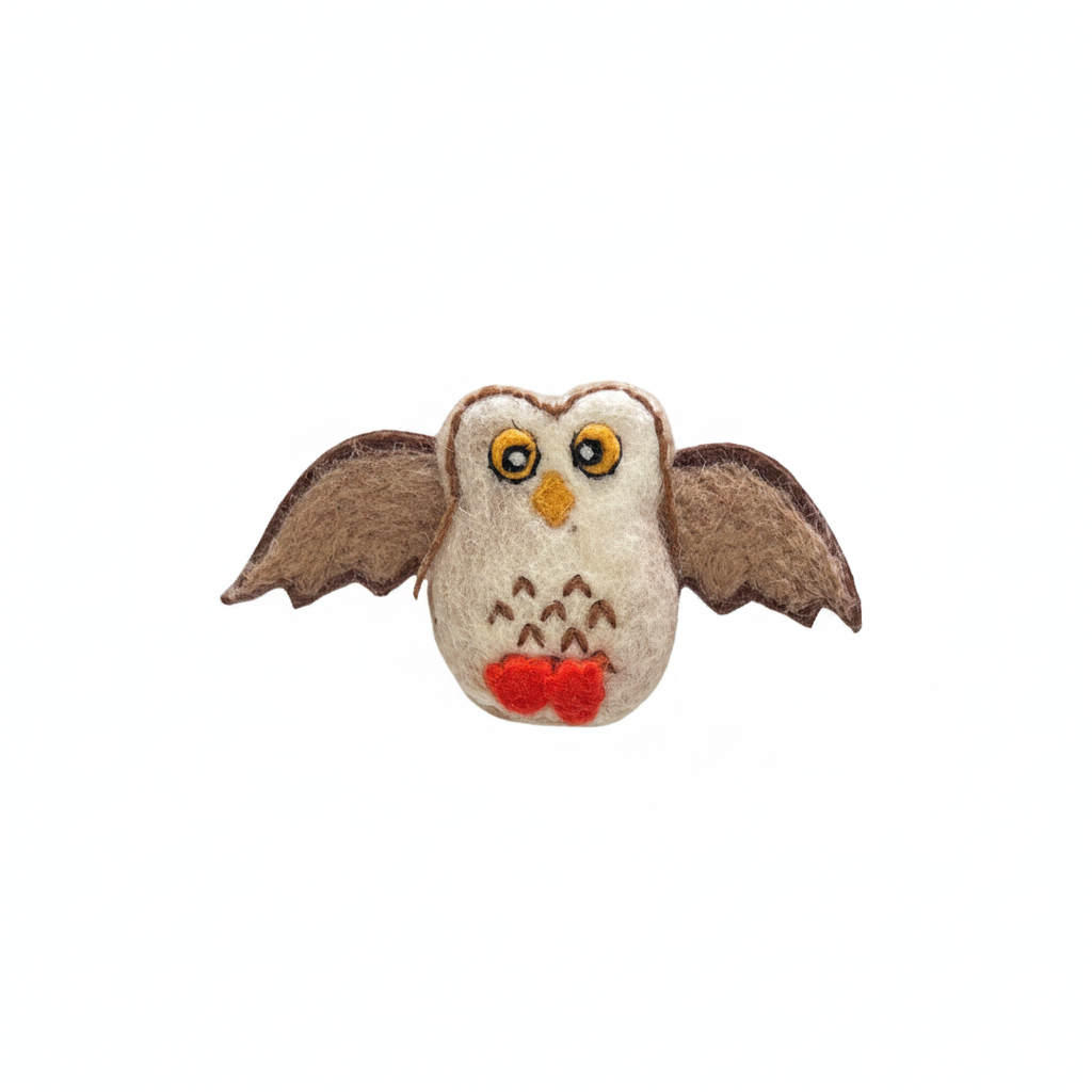 ethik felt || 3 D gruffalo finger puppet set