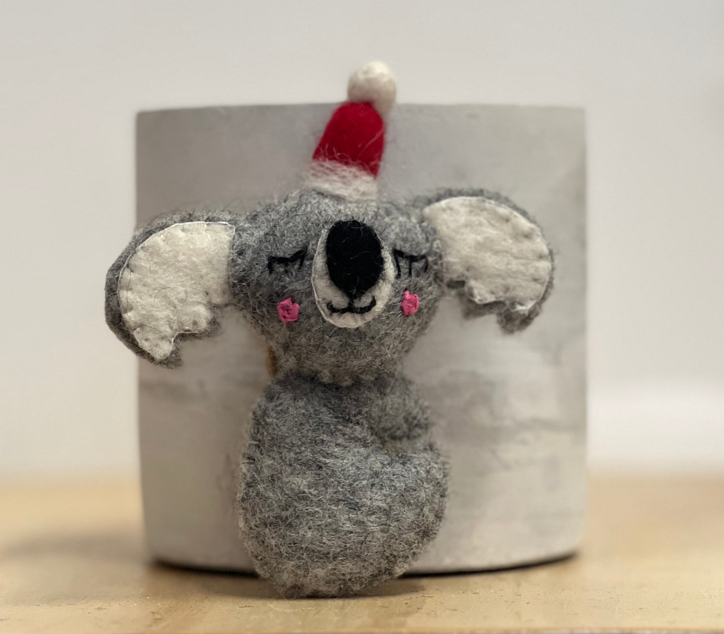 ethik felt || xmas koala decoration