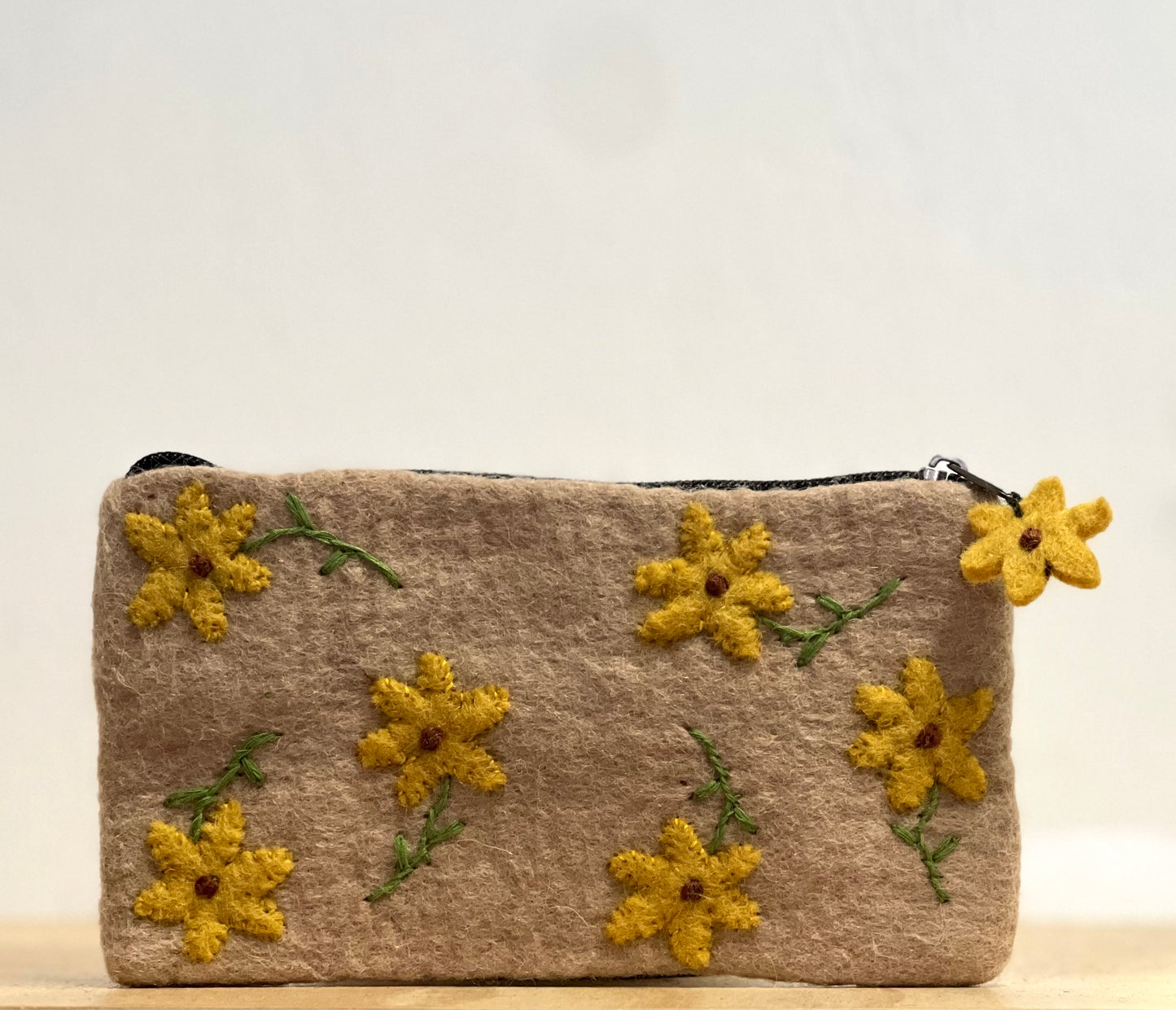 ethik felt || sunflower 🌻 pencil case