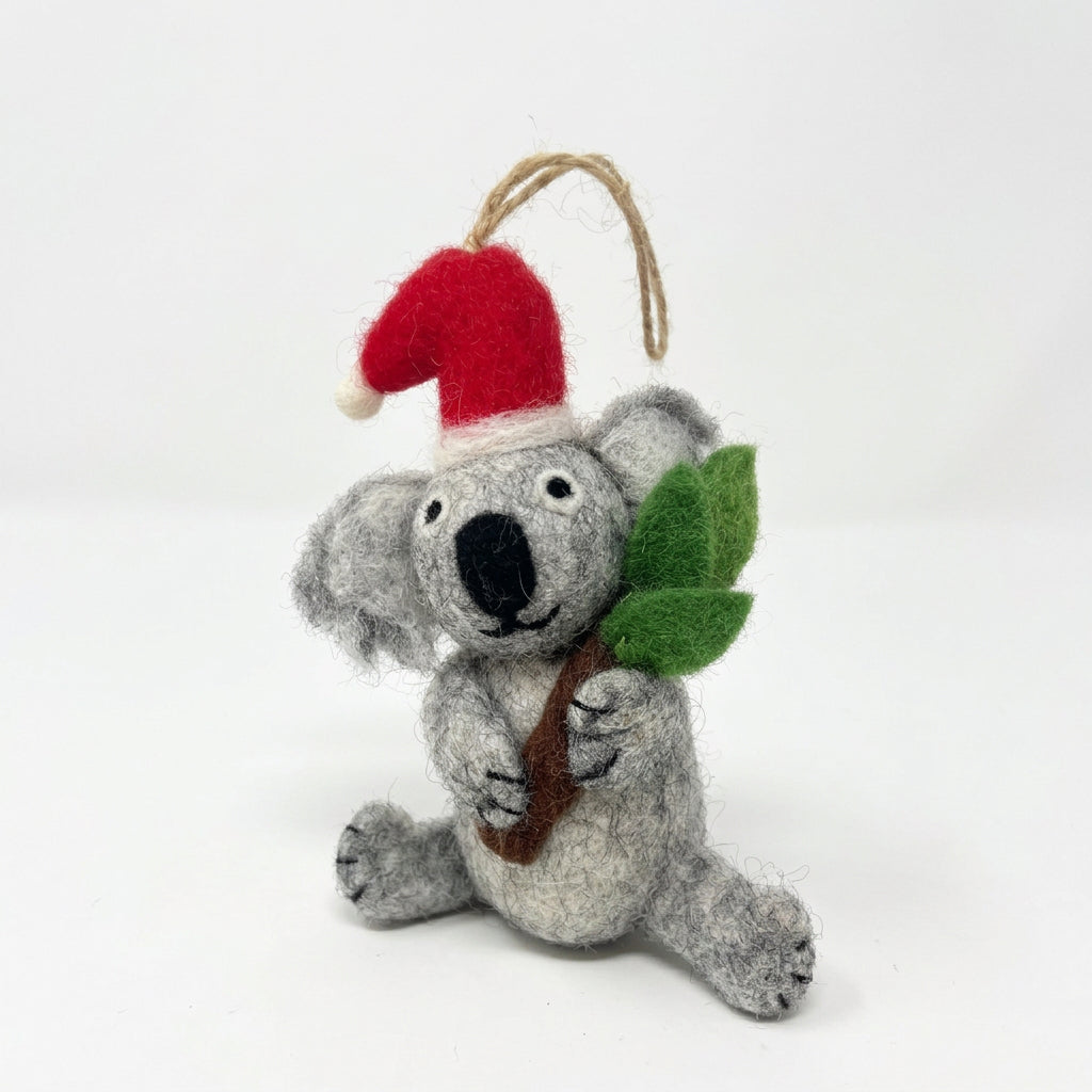 ethik felt || koala xmas decoration
