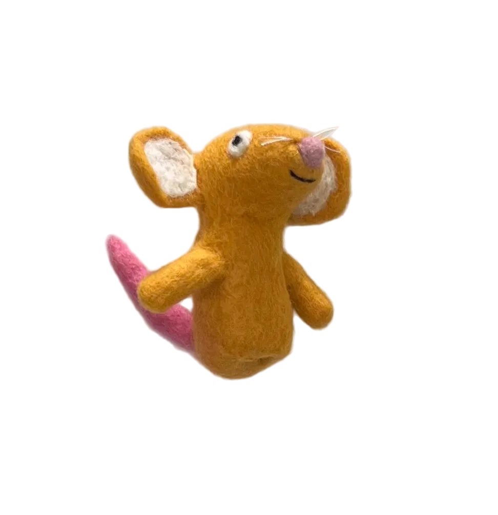 ethik felt || 3 D gruffalo finger puppet set