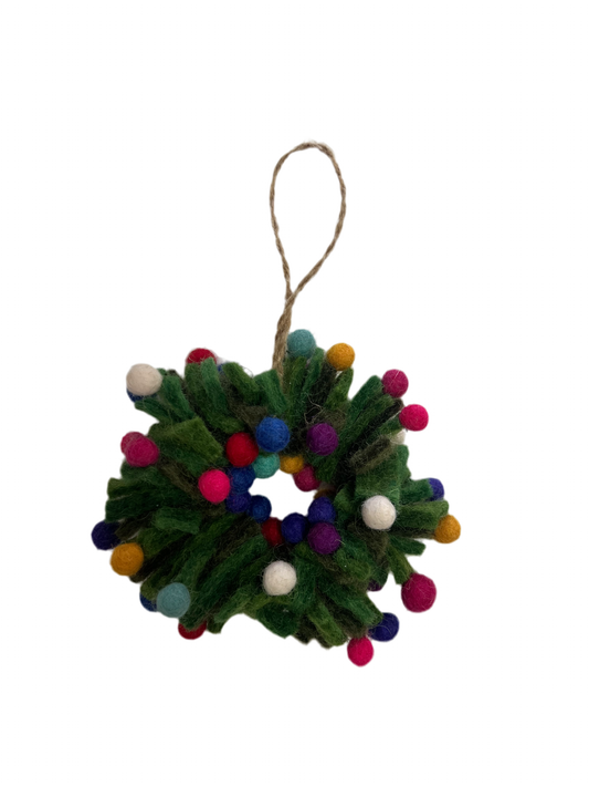 ethik felt || mini wreath