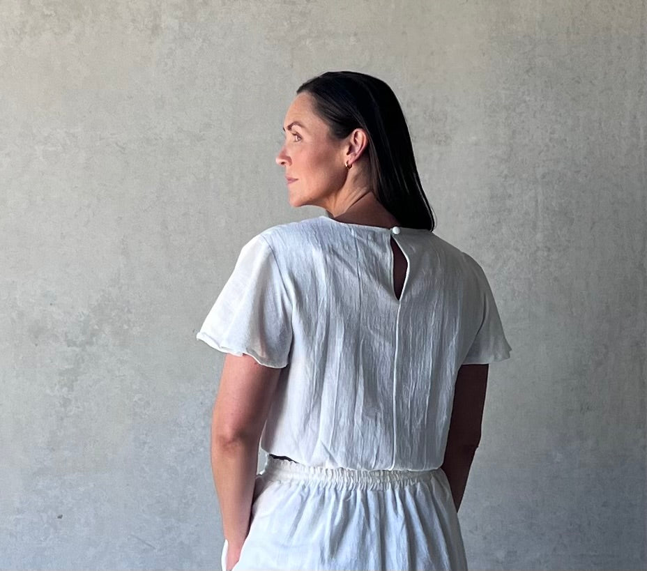 ethik cotton || madeline top