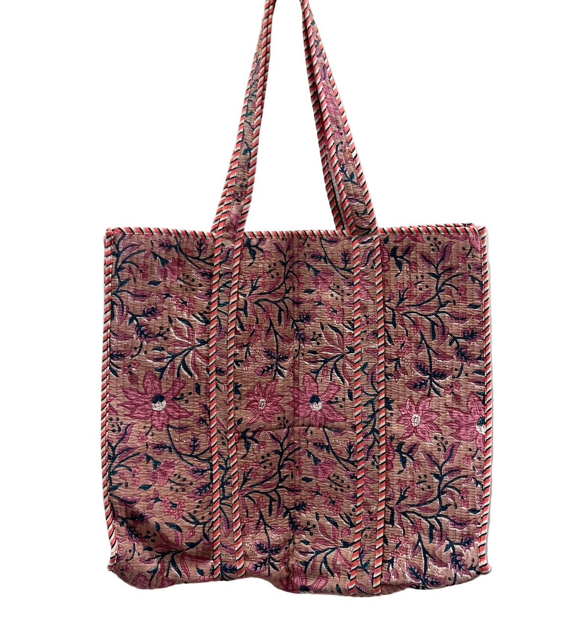 ethik hand block cotton || tote bag