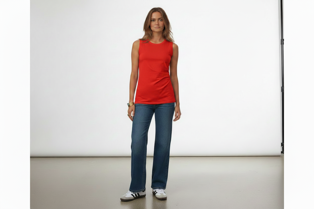ethik organic cotton || column top