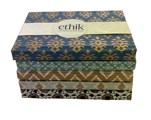 Anokhi || handblock printed paper notebook