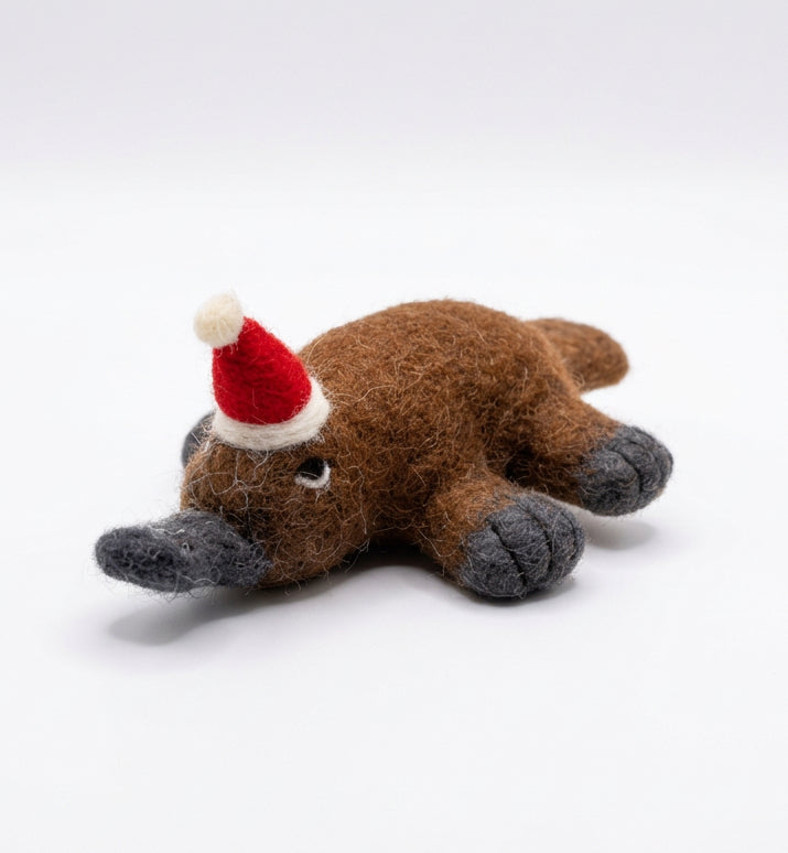 ethik felt || platypus xmas decoration