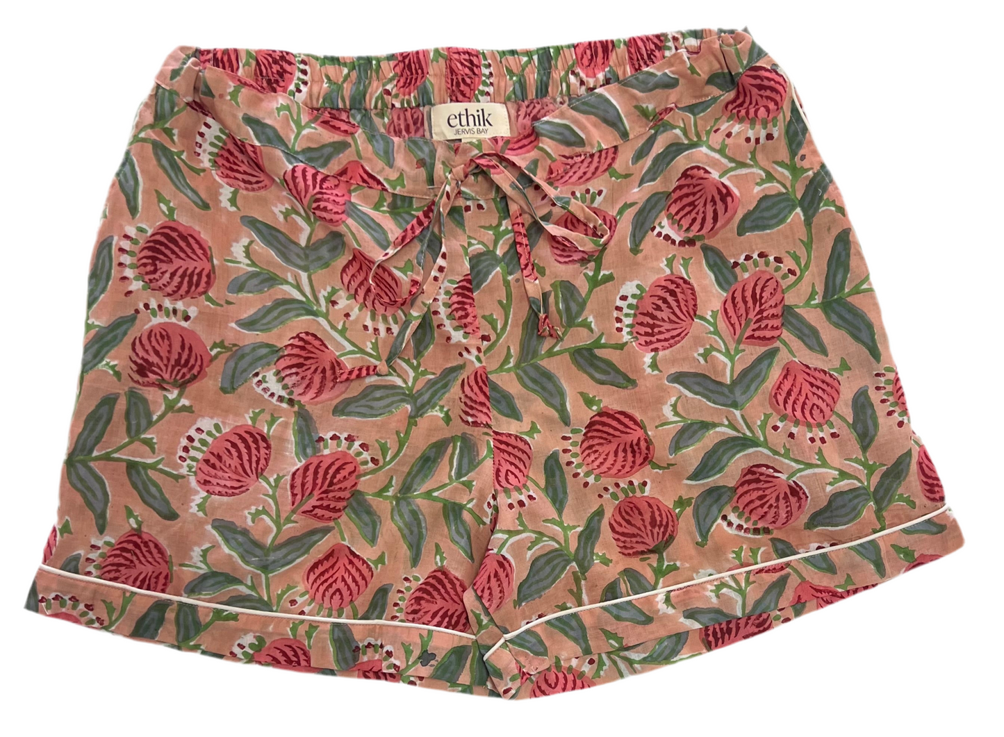 ethik cotton boxer shorts || hand block printed