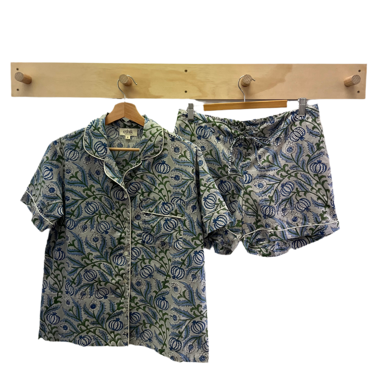 ethik pyjamas || hand block print