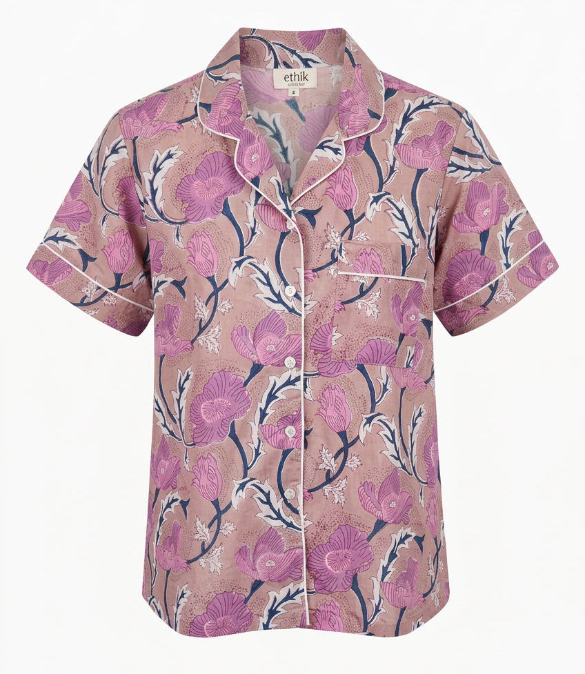 ethik pyjama set|| hand printed