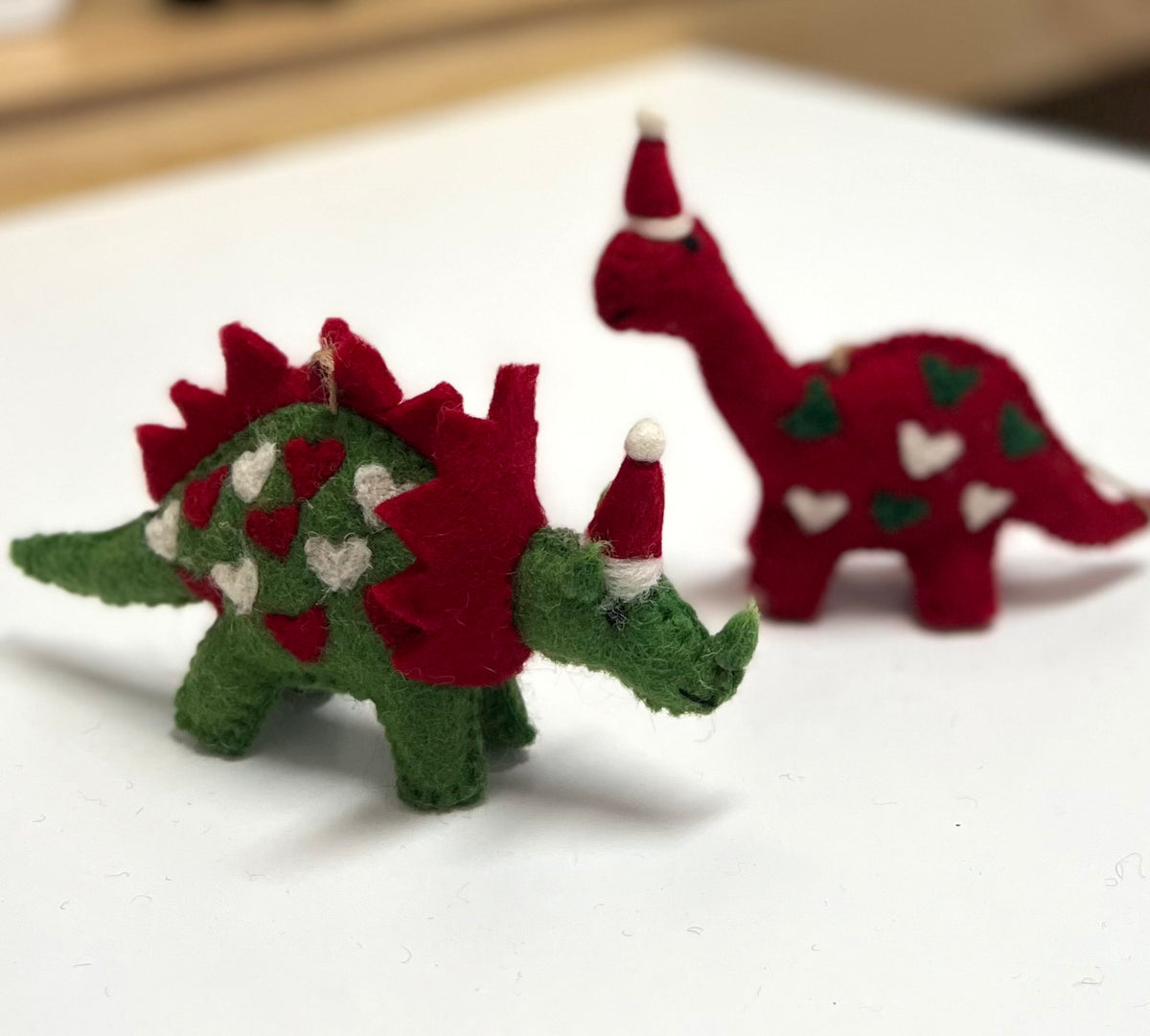 ethik felt || dinosaur xmas decoration