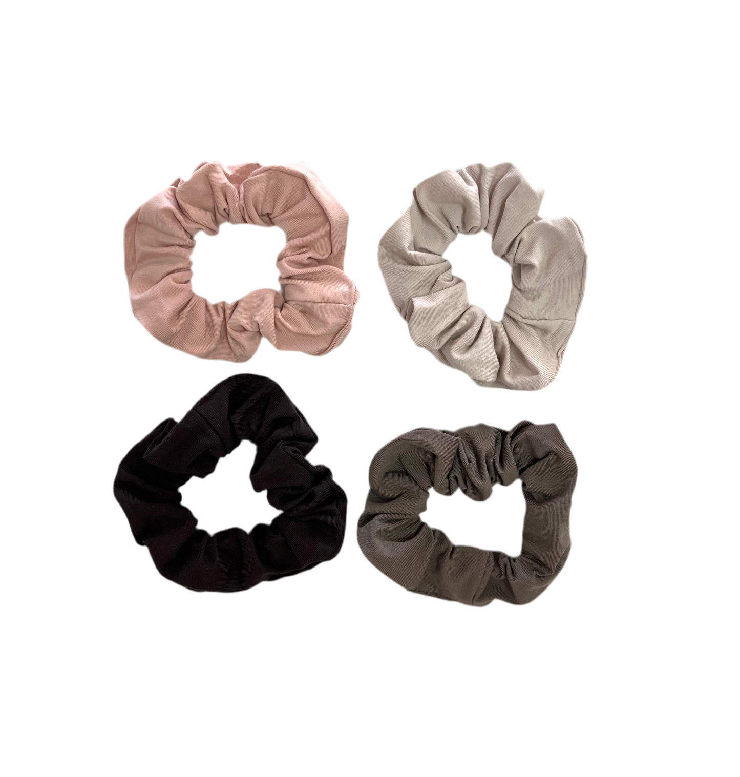 ethik organic cotton || scrunchies