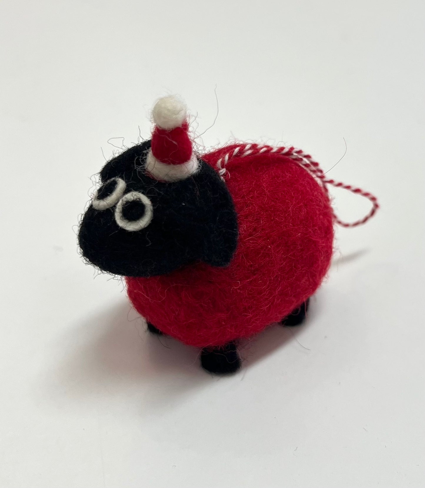 ethik felt || xmas black face sheep decoration