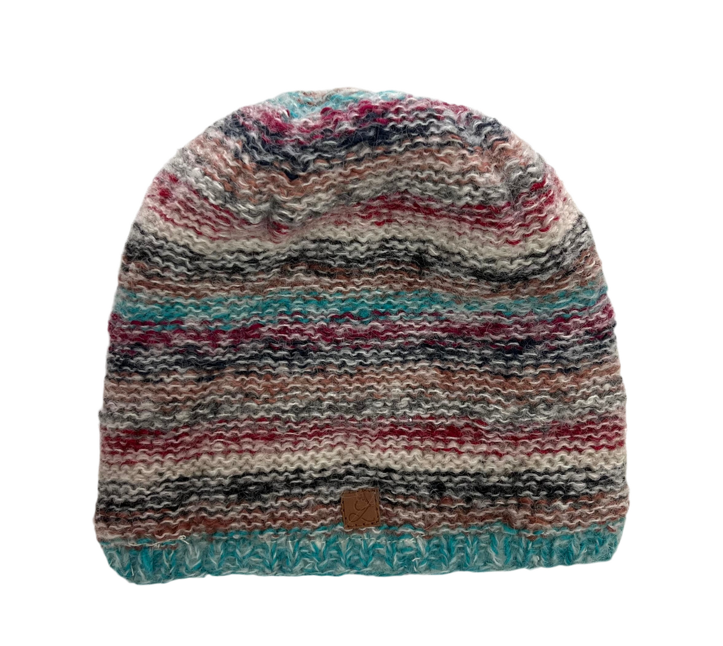 ethik beanie || mohair striped