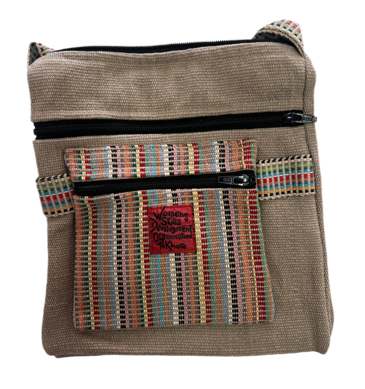 fair trade WSDO || double sided bag