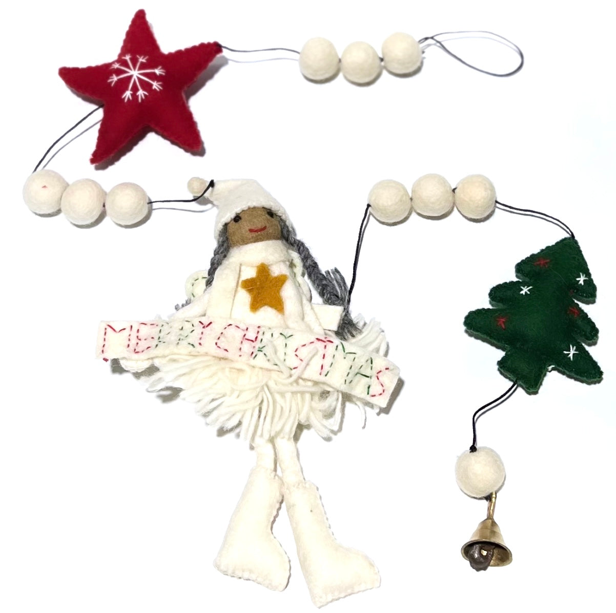 ethik felt || xmas fairy garland