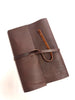 Saraswati leather || handmade paper journal