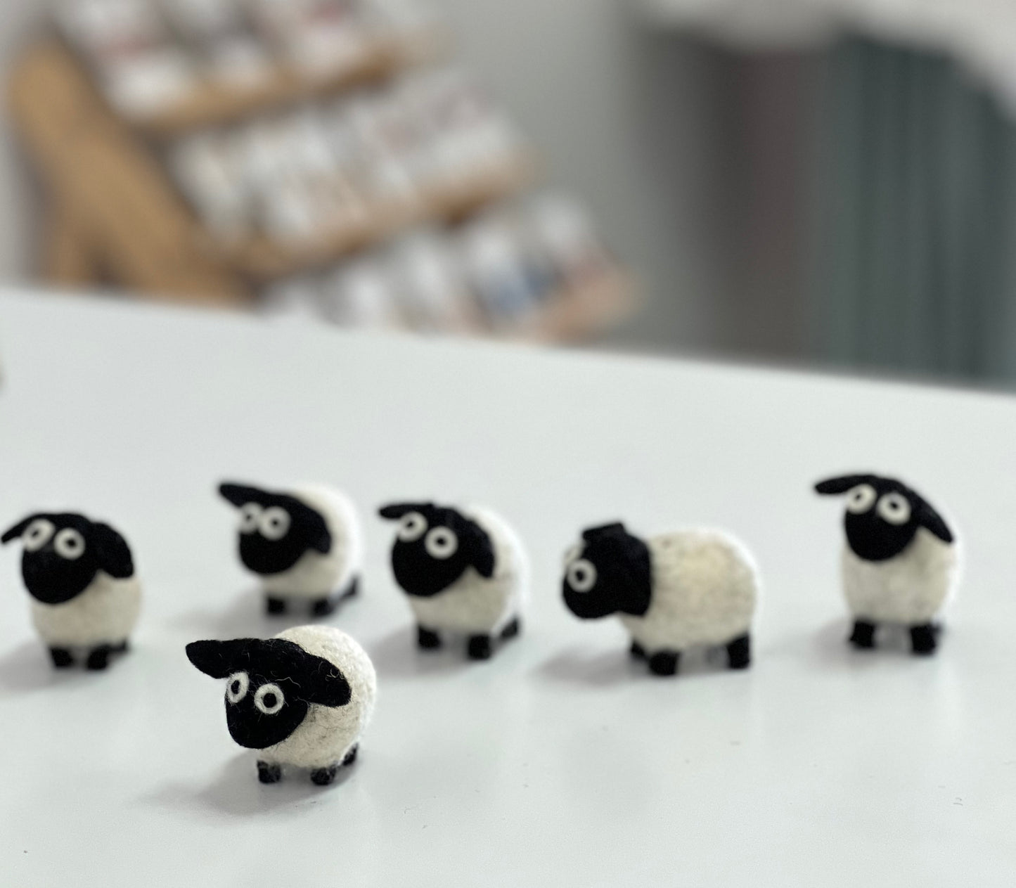 ethik felt || tiny black faced sheep