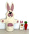 ethik felt || easter bunny rabbit hand puppet