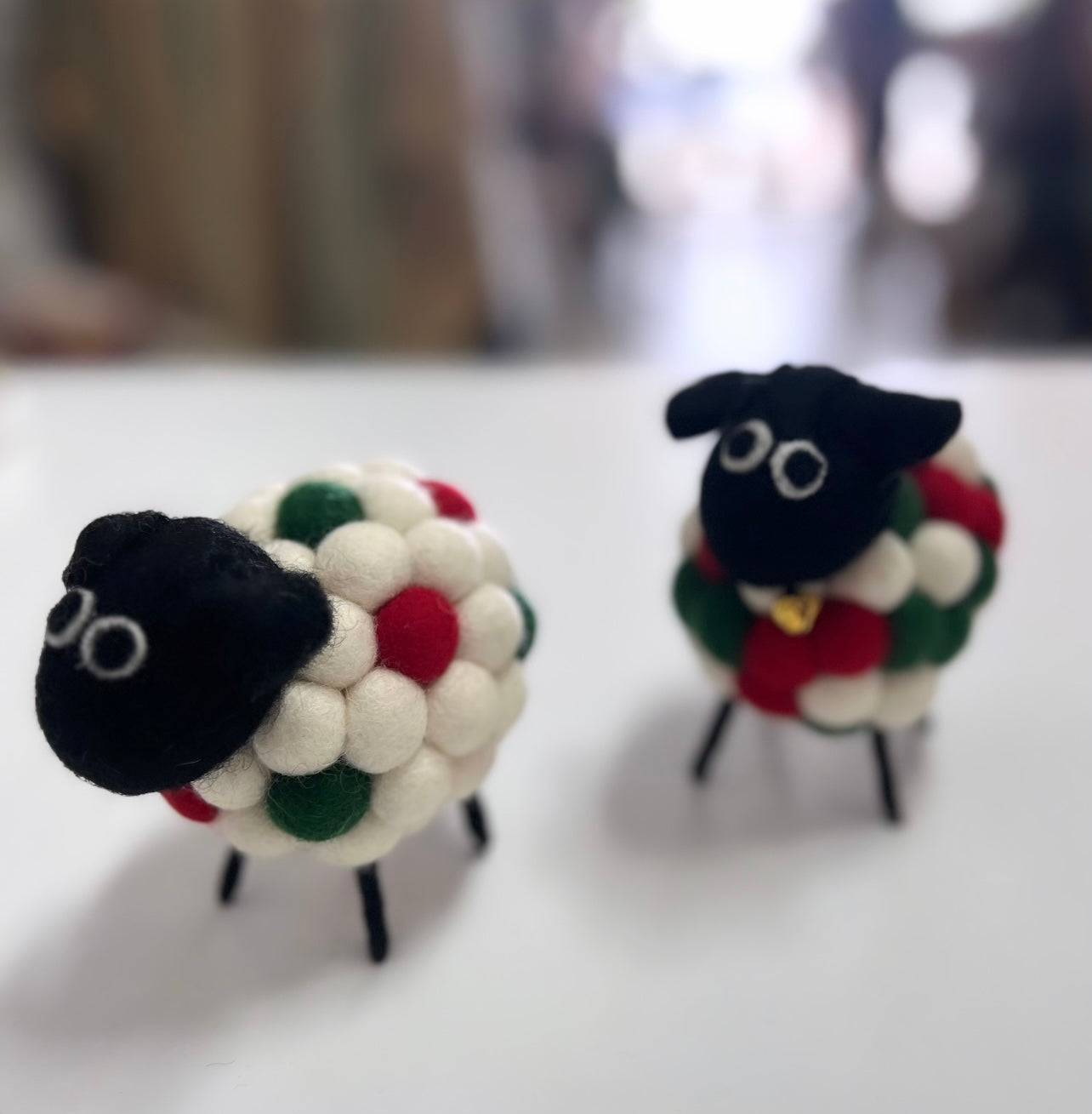 ethik felt || xmas felt ball sheep