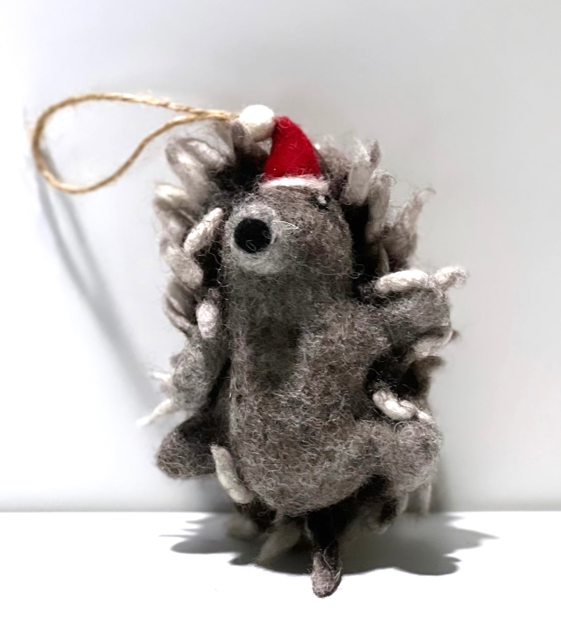 ethik felt || 3D aussie animal xmas decorations