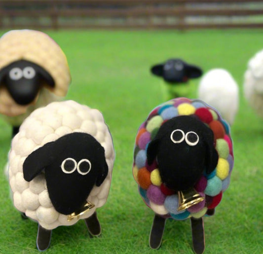 ethik felt || giant felt ball sheep toy