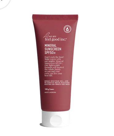 we are feel good inc || mineral sunscreen 100 gms